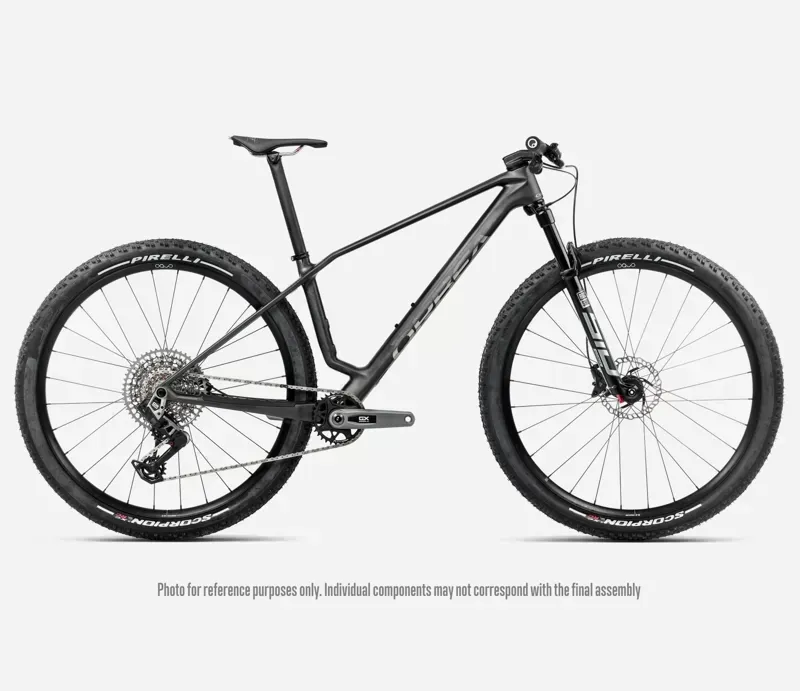 Orbea Alma M-Pro Mountain Bike In Diamond Carbon View Matt