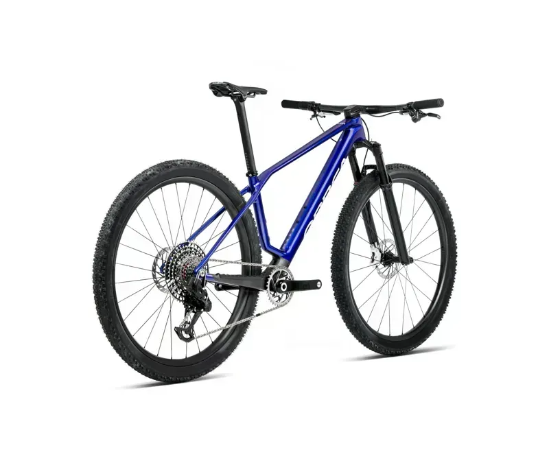 Orbea Alma M30 Mountain Bike in Cobalt Blue Gloss/Carbon Raw Matt-2