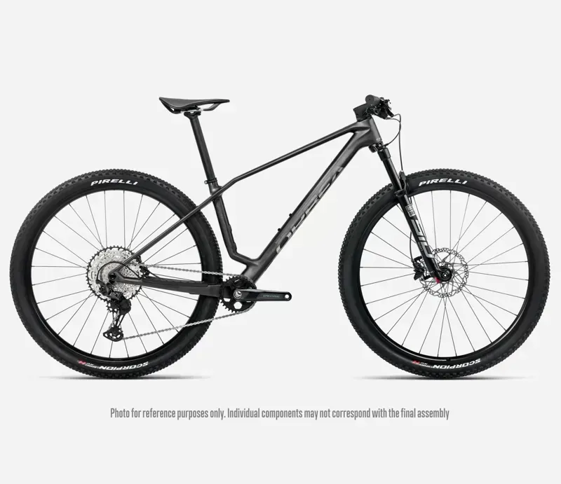 Orbea Alma M30 Mountain Bike in Diamond Carbon View Matt
