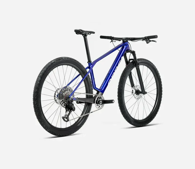 Orbea Alma M50 Mountain Bike in Cobalt Blue Gloss/Carbon Raw Matt-2