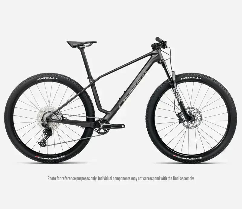 Orbea Alma M50 Mountain Bike in Diamond Carbon View Matt
