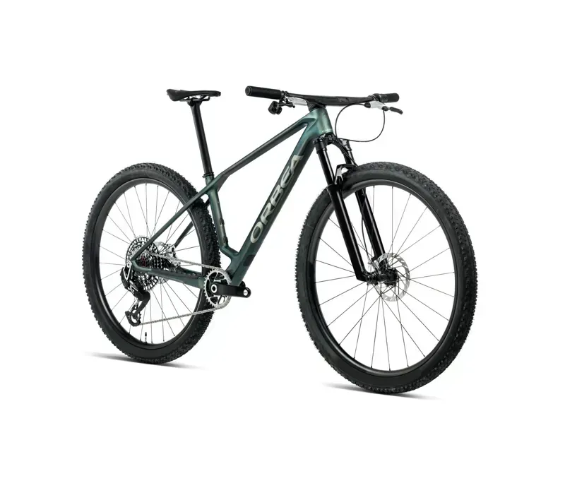 Orbea Alma M50 Mountain Bike in Seaweed Carbon View Matt-Gloss-1