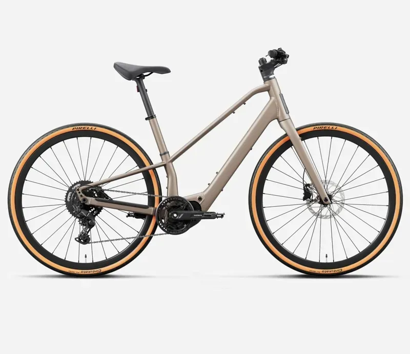 Orbea Carpe 25 E-Hybrid Bike in Nickel Matt