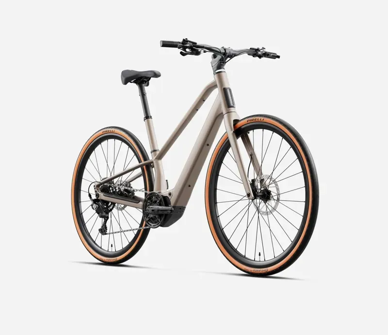Orbea Carpe 25 E-Hybrid Bike in Nickel Matt-1