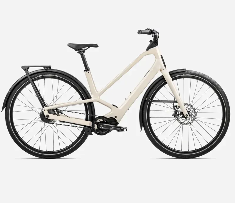 Orbea Diem 20 E-Hybrid Bike in Ivory White