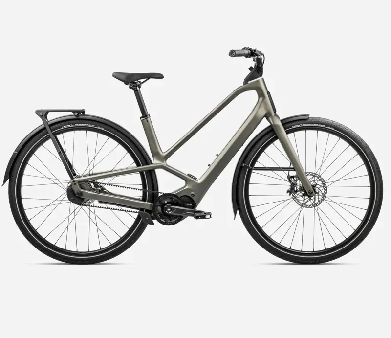 Orbea Diem 20 E-Hybrid Bike in Spaceship Green Matt