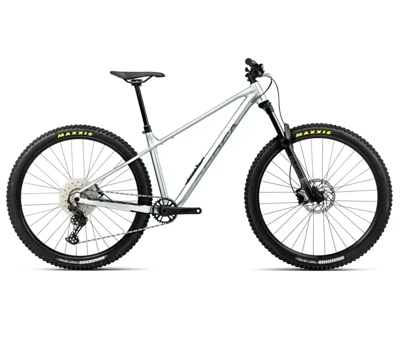 Orbea Laufey H30 Mountain Bike in Smooth Silver Mat/Titanium Gloss