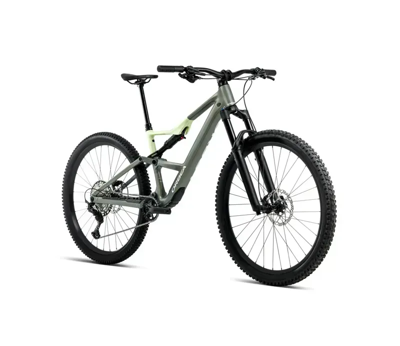 Orbea Occam SL H10 Mountain Bike in Spaceship Green/Acid Gum Gloss-2