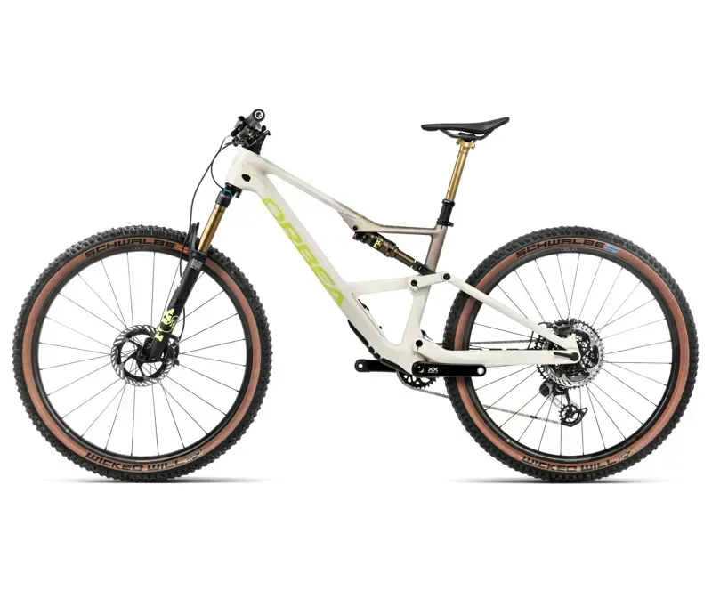 Orbea Occam SL M-LTD Mountain Bike In Ivory White/Nickel Gloss-1