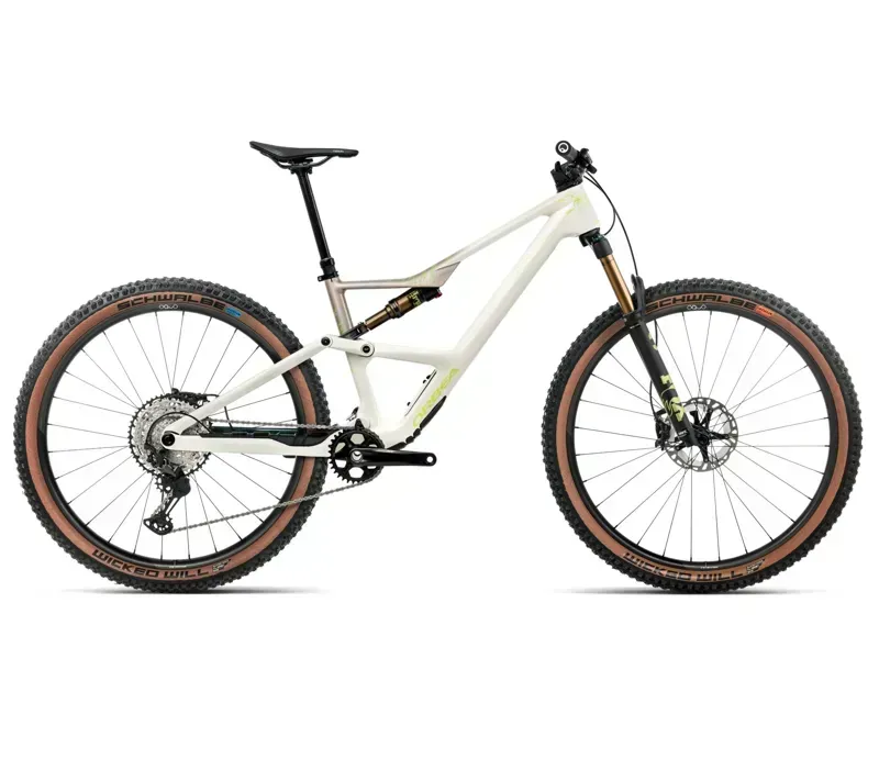 Orbea Occam SL M10 Mountain Bike In Ivory White/Nickel Gloss