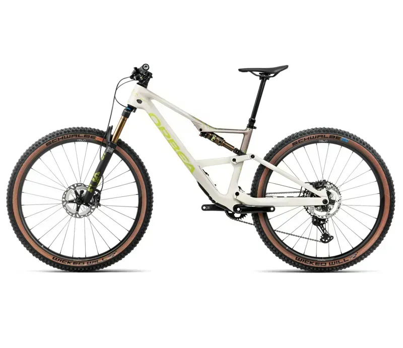 Orbea Occam SL M10 Mountain Bike In Ivory White/Nickel Gloss-1