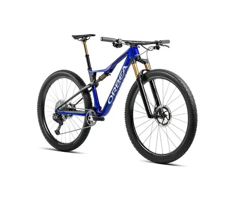 Orbea Oiz M-Team Factory Mountain Bike In Cobalt Blue Gloss/Carbon Raw Matt-1