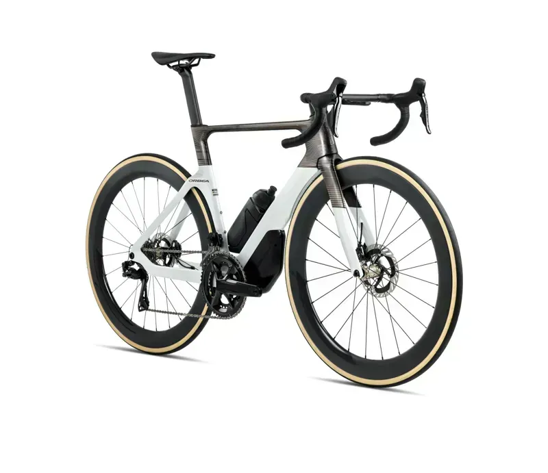 Orbea Orca Aero M20iLTD Road Bike In Magic Gold Gloss/Carbon Raw Matt-1