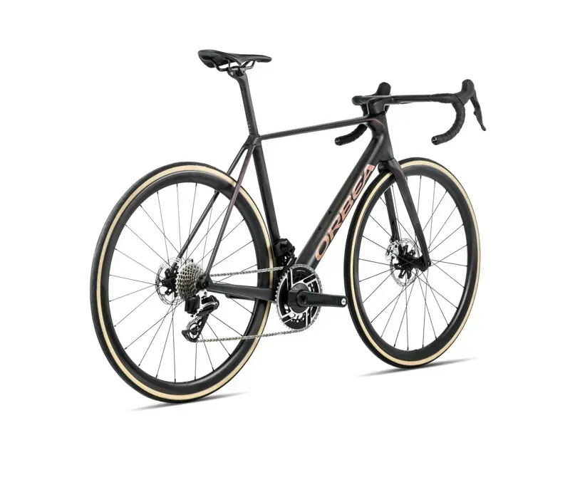 Orbea ORCA M20iLTD PWR Road Bike in Diamond Carbon View/Sunset Carbon View Matt-4