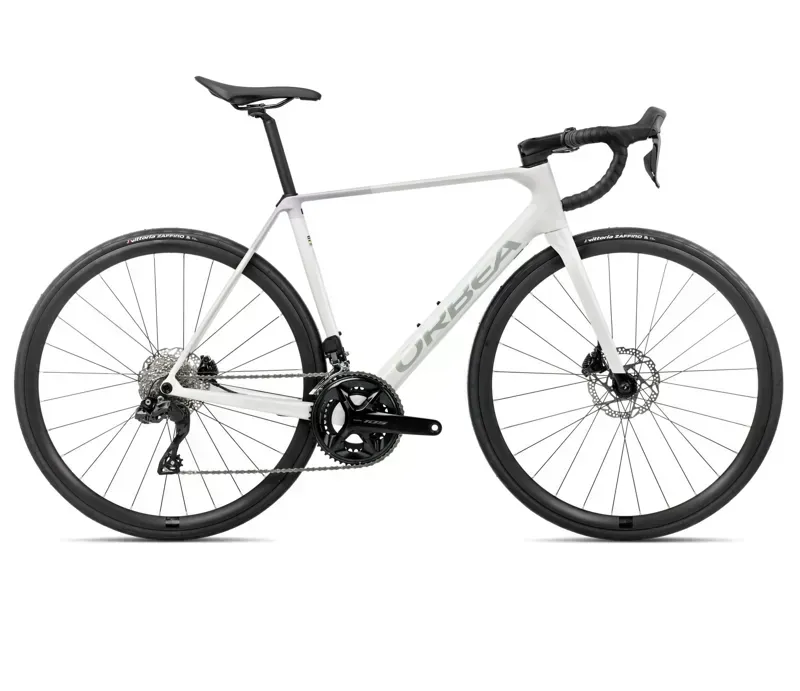 Orbea ORCA M30i Road Bike in Iris White Gloss/Lilac Matt