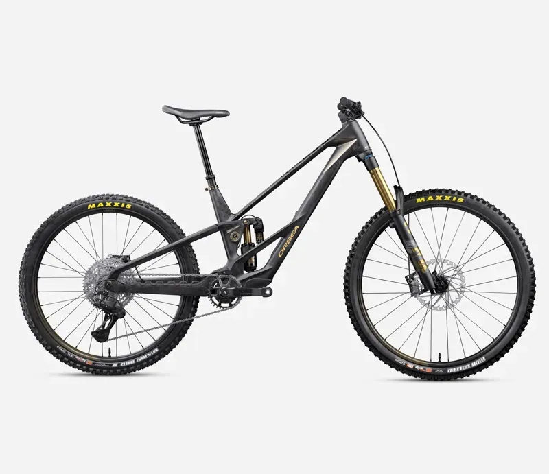 Orbea Rallon M Rs- Ltd E-Mountain Bike In Fuel Carbon/Magic Gold Matt
