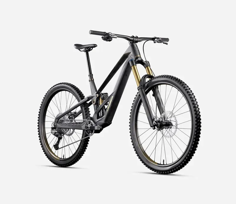 Orbea Rallon M Rs- Ltd E-Mountain Bike In Fuel Carbon/Magic Gold Matt-1