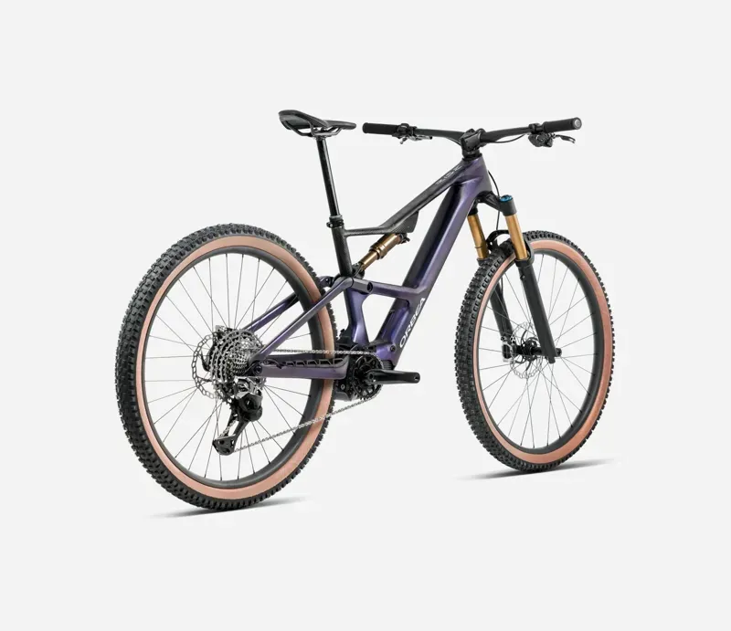 Orbea Rise SL M10 420W E-MTB in Tanzanite Carbon View/Carbon Raw Matt-3