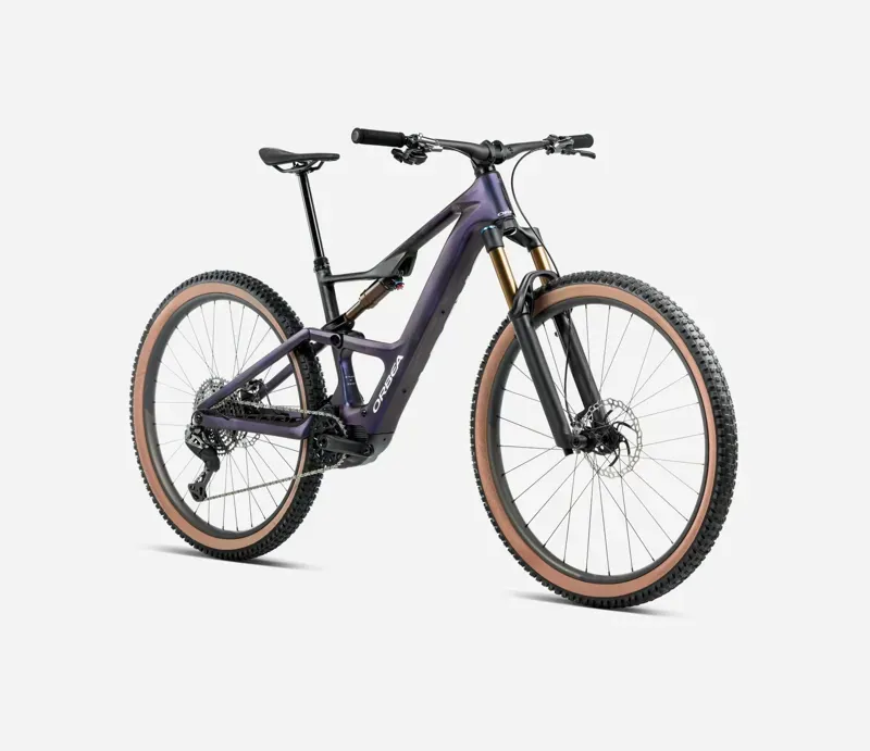 Orbea Rise SL M20 420w E-MTB In Tanzanite Carbon View/Carbon Raw Matt-2