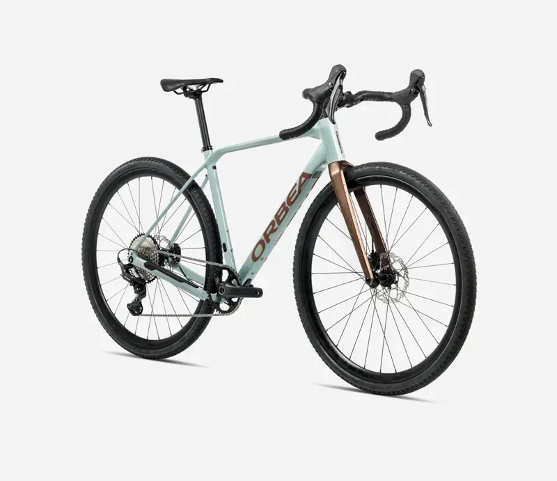 Orbea Terra H45 1x Road Bike in Blue Stone Gloss/Copper Matt-1