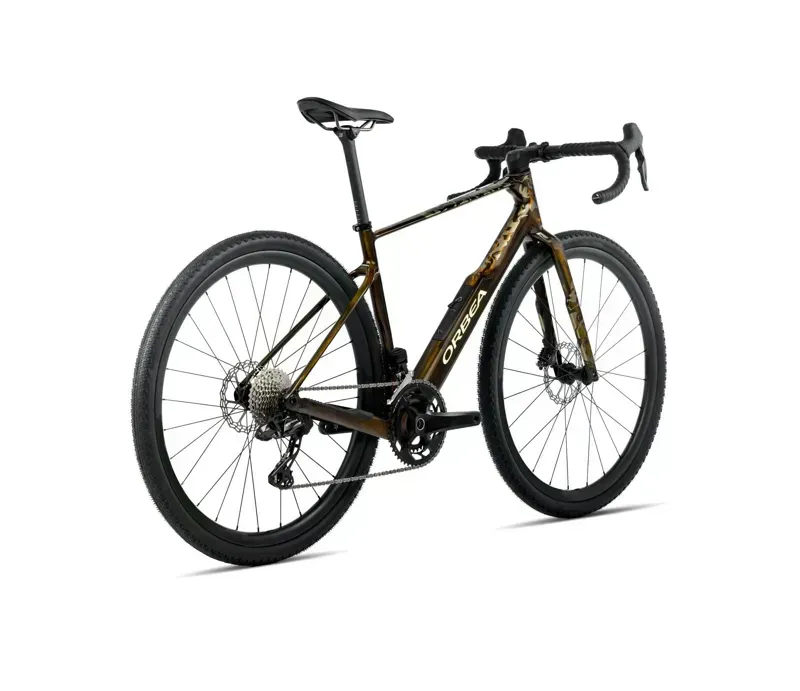 Orbea Terra M20team Gravel Bike In Caramel Carbon View Gloss-2