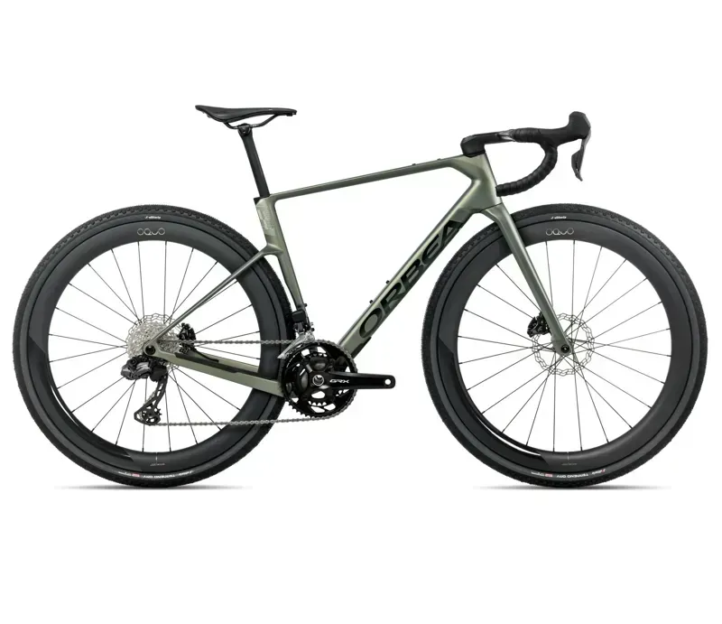 Orbea Terra Race M20iLTD Gravel Bike in Spaceship Green Matt