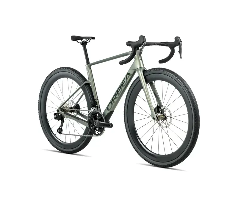 Orbea Terra Race M20iLTD Gravel Bike in Spaceship Green Matt-1