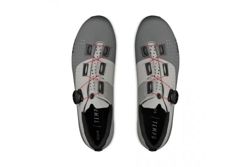 Fizik R4 Tempo Overcurve Shoes Grey/Red-2