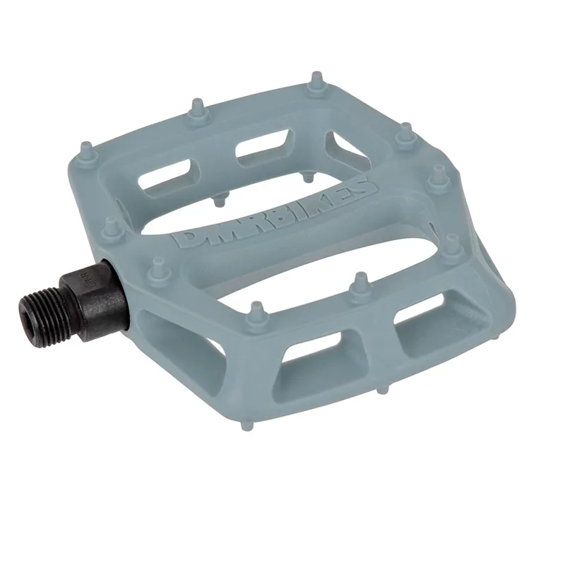 DMR V6 Cro-Mo Axle Plastic Pedal in Grey