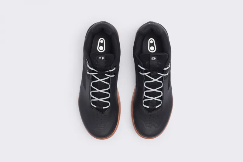 Crankbrothers Stamp Lace Shoes in Black/Silver/Gum-5