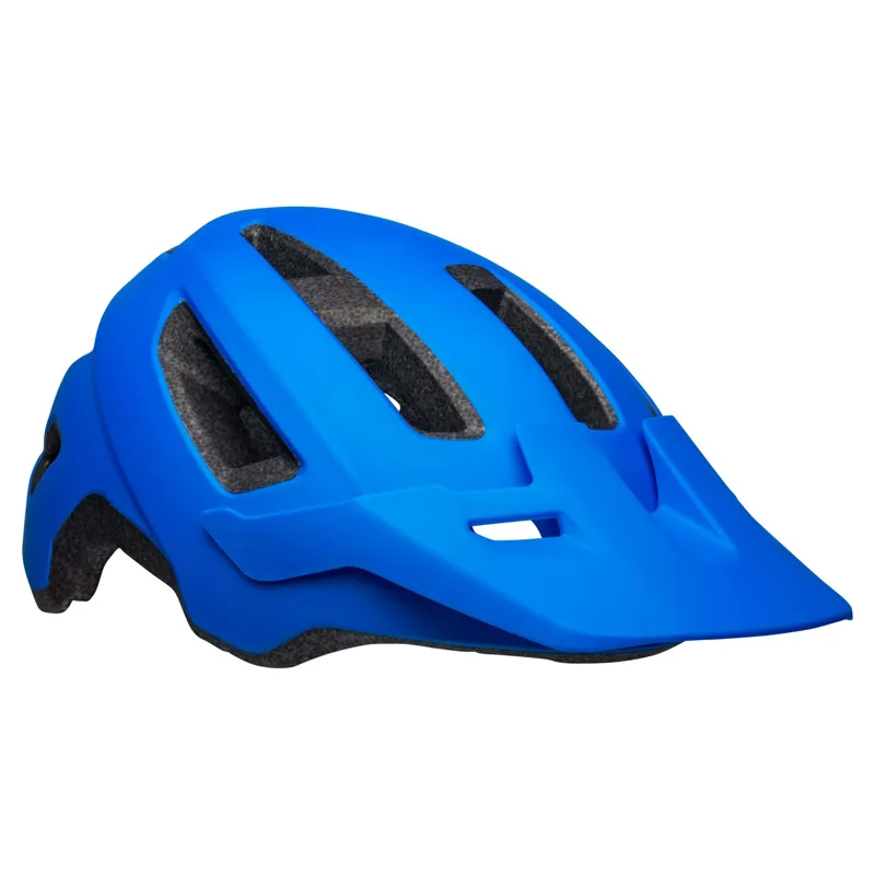 Bell Nomad Mtb Helmet: Solid Matte Blue/Black Unisize 52-60cm-4