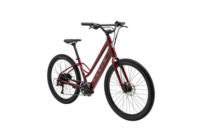 Marin Stinson Electric ST with Throttle in Red-1