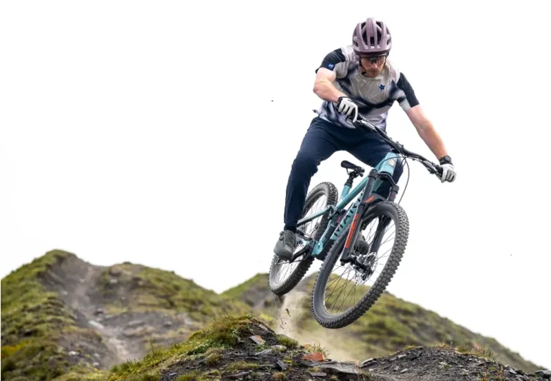 Marin Alpine Trail XR Mountain Bike In Silver/Black-3