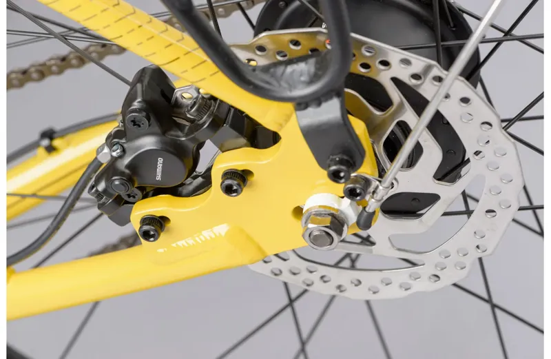 Genesis Brixton Hybrid Commuter Yellow Medium 2023-5