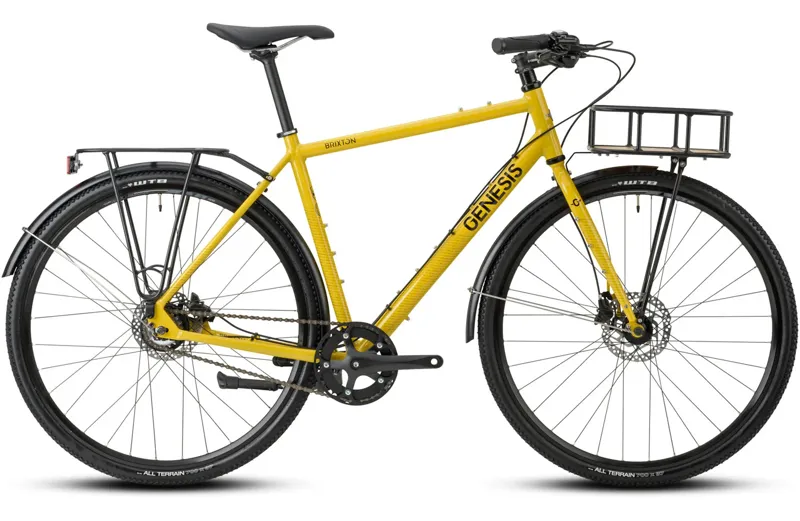 Genesis Brixton Hybrid Commuter Yellow Medium 2023