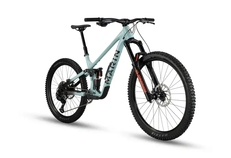 Marin Alpine Trail 2 Mountain Bike in Ash Blue/Black-4