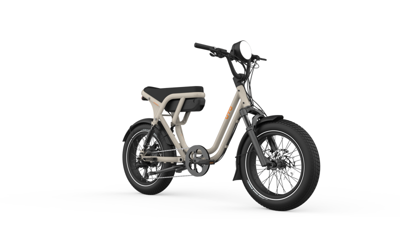 UTO OG200 Two-Seater Cargo Electric Bike Desert Sand-1