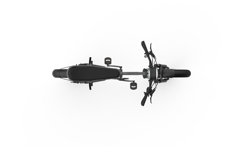 UTO OG200 Two-Seater Cargo Electric Bike Graphite Grey-4