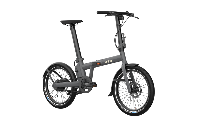 UTO Afternoon Pro20 Electric Bike Anthracite Grey-1