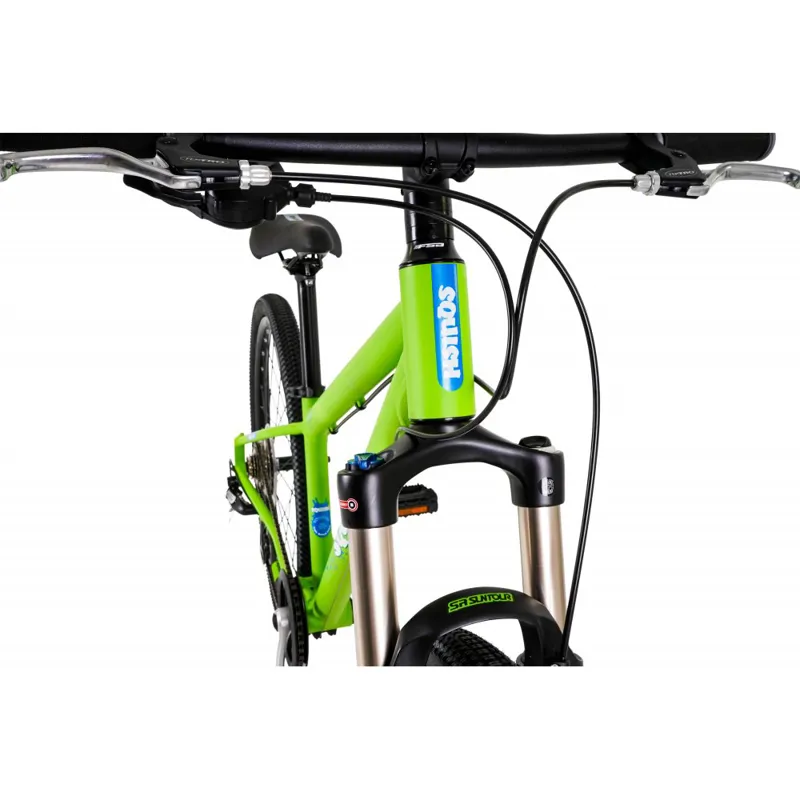 Squish 13/26 Childrens Mountain Bike in Green-2