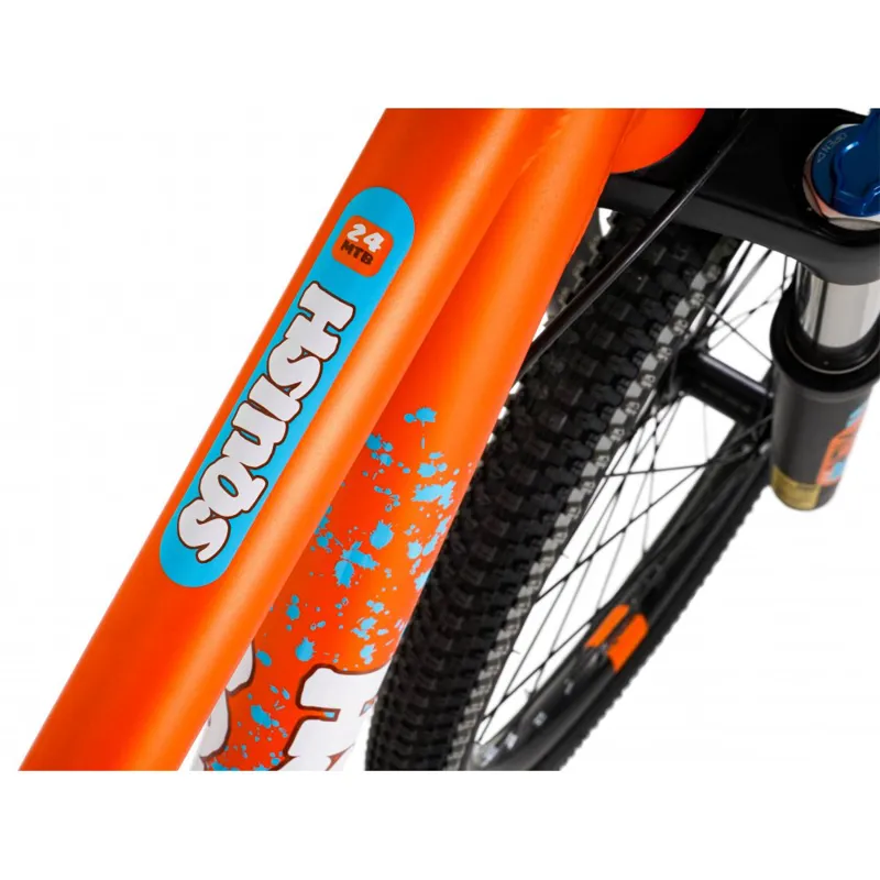 Squish 24 Childrens Mountain Bike in Orange-5