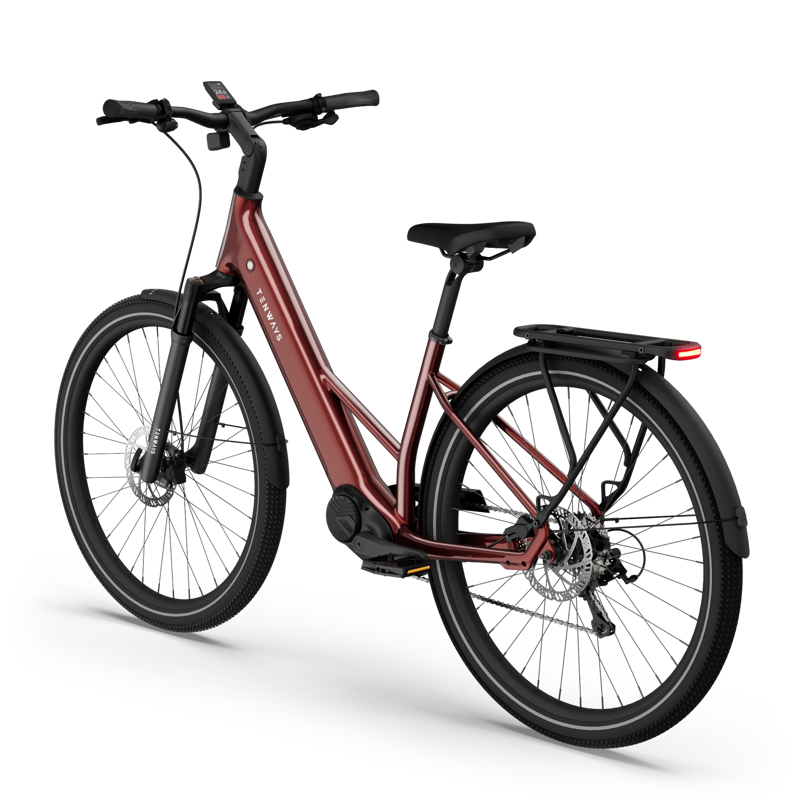 Tenways AGO Air - Chain Drive - Velvet Red-2