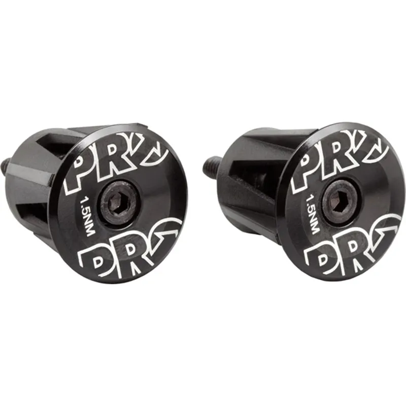 Pro Bar End Alloy Plugs In Black