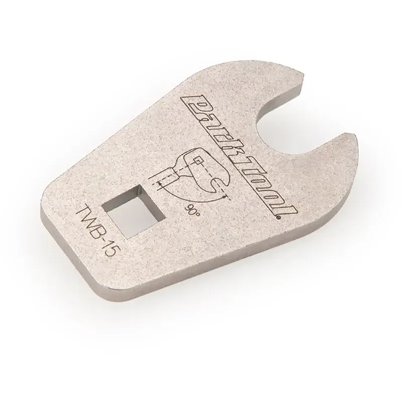 Park Tool TWB-15 Pedal Wrench Crow Foot in Silver