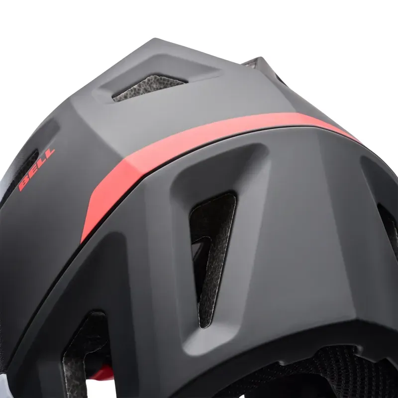 Bell 3Qtr-Air Mips Grid Helmet in White/Black-7
