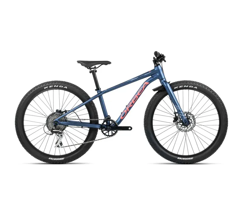 Orbea Mx 24 Team Disc Junior Bike In Moondust Blue/Red-2