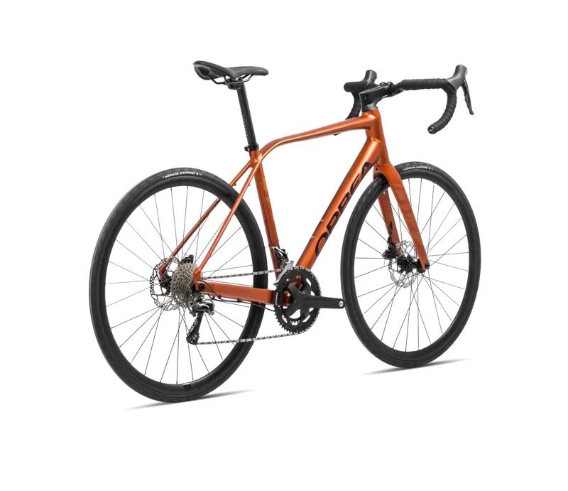 Orbea Avant H40 Road Bike In Orange Candy/Cosmic Bronze-2