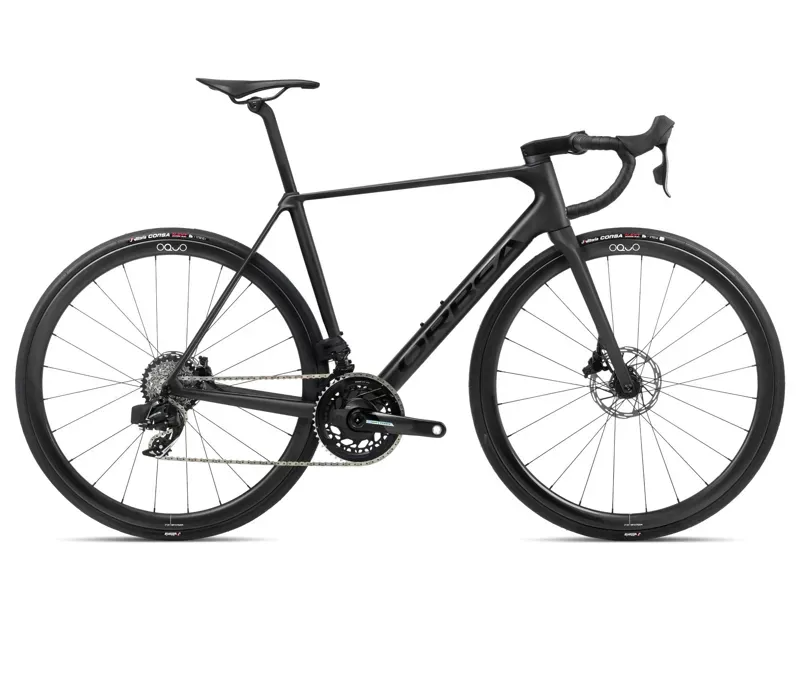 Orbea Orca M21eteam Pwr Road Bike In Vulcano Black