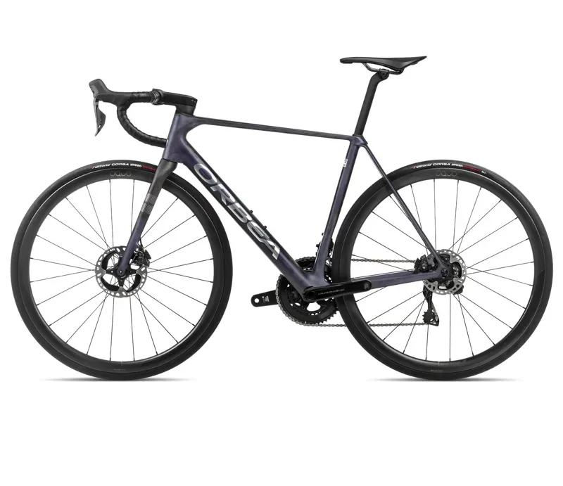 Orbea Orca M10iltd Pwr Road Bike In Tanzanite/Carbon Raw-1