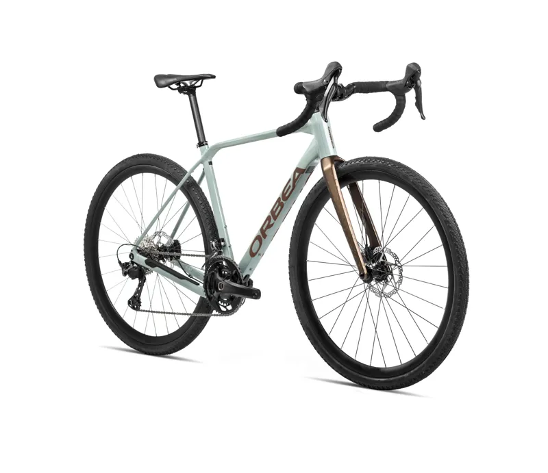 Orbea Terra H40 Gravel Bike in Blue Stone/Copper-1